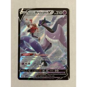 Galarian Articuno V Astral Radiance Trainer Gallery Pokemon TG16/TG30 Ultra Rare